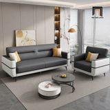 Sofa phòng khách KT186 Uniao phối màu da phong cách trẻ trung 