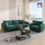  Sofa phòng khách KT173 Sydney màu xanh lá đẹp hiện đại 