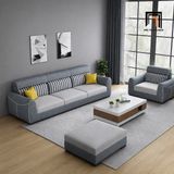  Set ghế sofa phòng khách nỉ KT7 Hady phối màu xinh xắn 