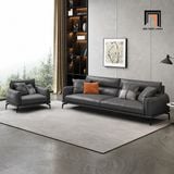  Bộ sofa phòng khách KT169 Taun màu đen chống trầy 