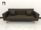  Bộ bàn ghế sofa bed đa năng GBL2 nâu đậm dài 2m phòng nhỏ 