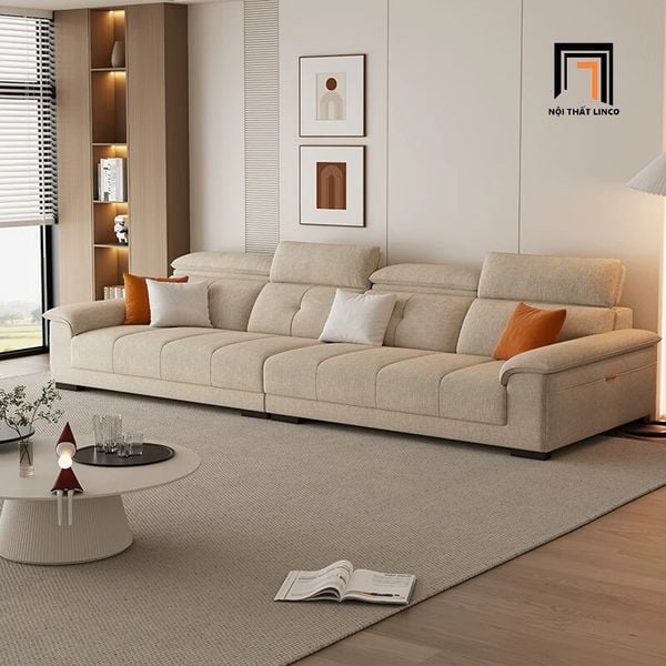 sofa văng nỉ 2m6