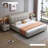  Giường bọc da công nghiệp GN119 Murry phòng ngủ sang trọng 