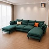  Bộ sofa U vải nhung UT92 Jasiway 3m thiết kế hiện đại giá rẻ 