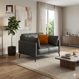  Ghế sofa đơn da Pu đen DT68 Dubuque văn phòng tiếp khách 