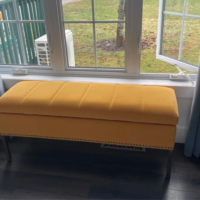  Ghế sofa bench SB8 Arlo 1m2 tông vàng ấm áp 