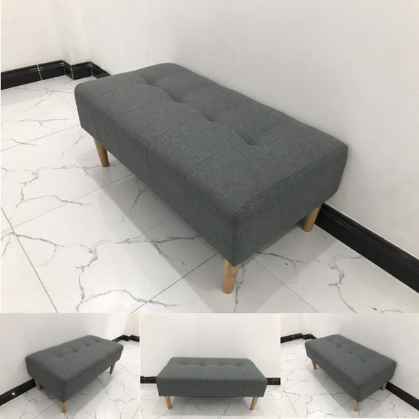 sofa đôn xám lông chuột