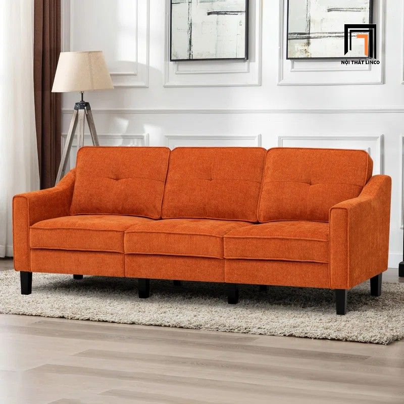  Ghế sofa văng nỉ dài 2m2 BT79 Colaxing phòng khách gia đình 