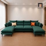 Bộ sofa U vải nhung UT92 Jasiway 3m thiết kế hiện đại giá rẻ 