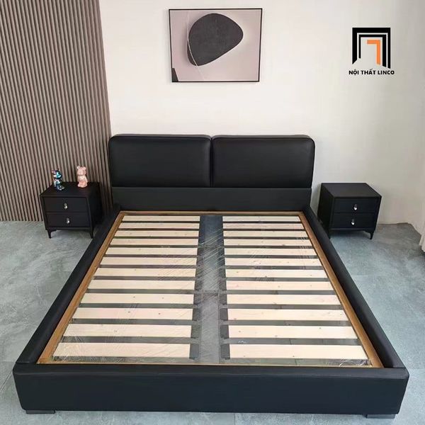 giường ngủ da công nghiệp