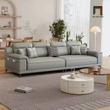  Ghế sofa băng da công nghiệp BHQ62 Pilton 2m4 sang trọng 