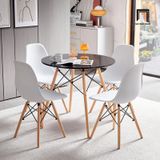  Set bàn ghế ăn giá rẻ 102-BAG4-Monroe cho phòng bếp xinh xắn 