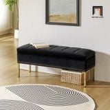  Ghế sofa bench SB8 Arlo 1m2 tông vàng ấm áp 
