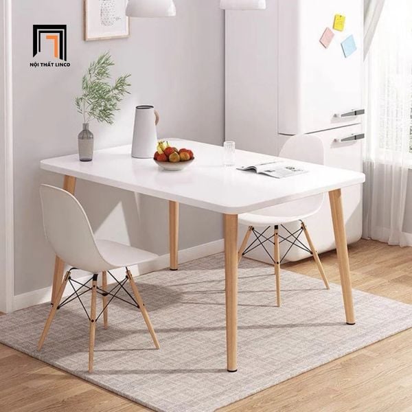 bộ bàn ăn chữ nhật 4 ghế ngồi