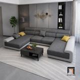 Sofa U phối màu vải UT61 Aparte dài 3m2 phong cách hiện đại 