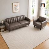  Sofa phòng khách nhỏ KT193 Mjkone bọc da công nghiệp 