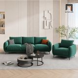  Sofa phòng khách KT173 Sydney màu xanh lá đẹp hiện đại 