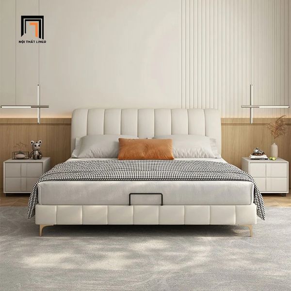 giường ngủ da giả