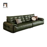  Sofa băng hiện đại da Pu bóng BHQ89 Ogala 2m3 màu xanh lá 