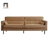  Ghế sofa băng vải nhung màu be kem BHQ52 Conrad 2m giá rẻ 
