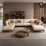  Ghế sofa chữ U UT49 Martisse 3m da công nghiệp hiện đại 