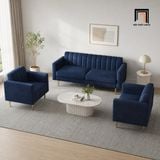  Bộ ghế sofa KT200 Ixir màu xanh đậm cho không gian nhỏ 