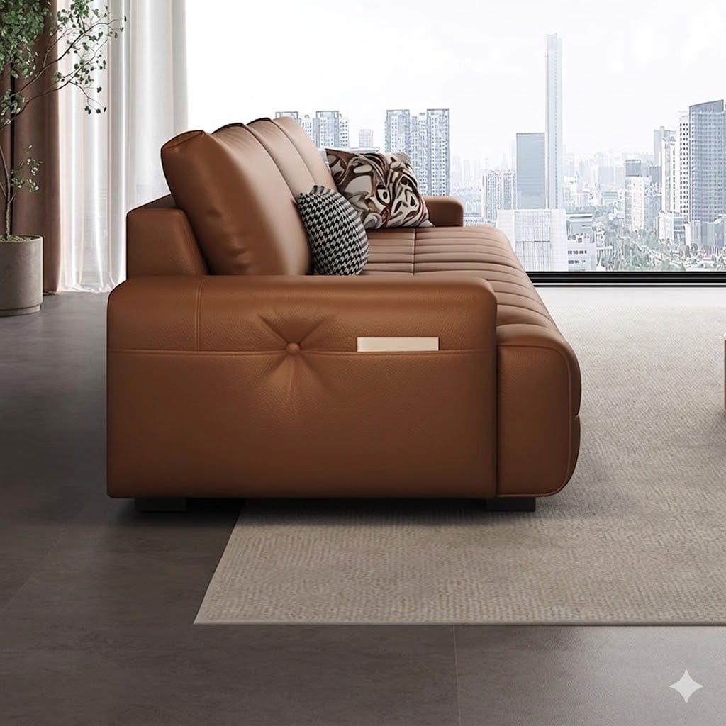  Ghế sofa băng phòng khách đẹp BHQ86 Wanblee 2m4 sang trọng 