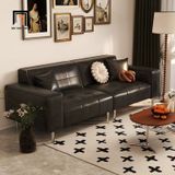  Ghế sofa băng đôi da Pu bóng BHQ56 Tanok 2m cho căn hộ 