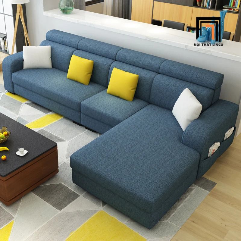  Ghế sofa chữ U UT95 Desol 3m4 giá rẻ phù hợp phòng khách 