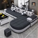  Ghế sofa U hiện đại UT38 Marula dài 3m6 cho nhà phố 