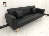  Bộ ghế sofa giường đa năng GBL2 2m giả da màu đen giá rẻ 