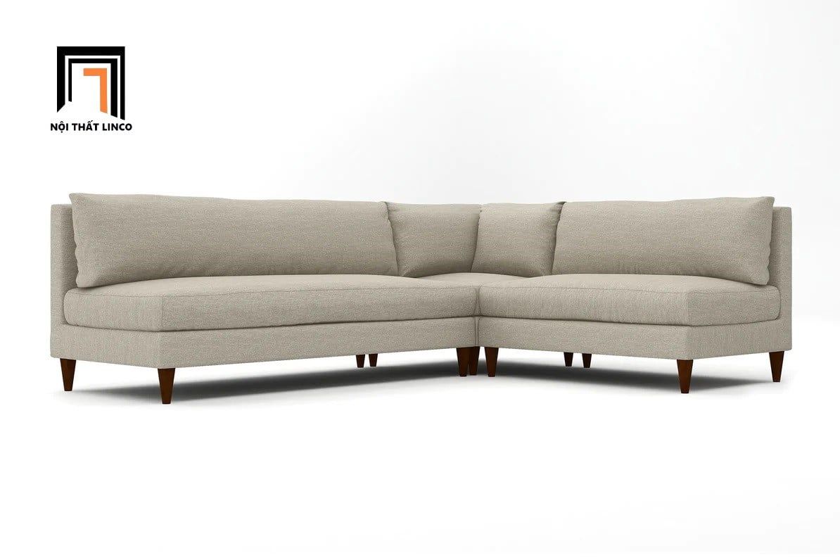  Bộ ghế sofa góc L xoay chiều 2m2 x 1m8 phòng khách gia đình 