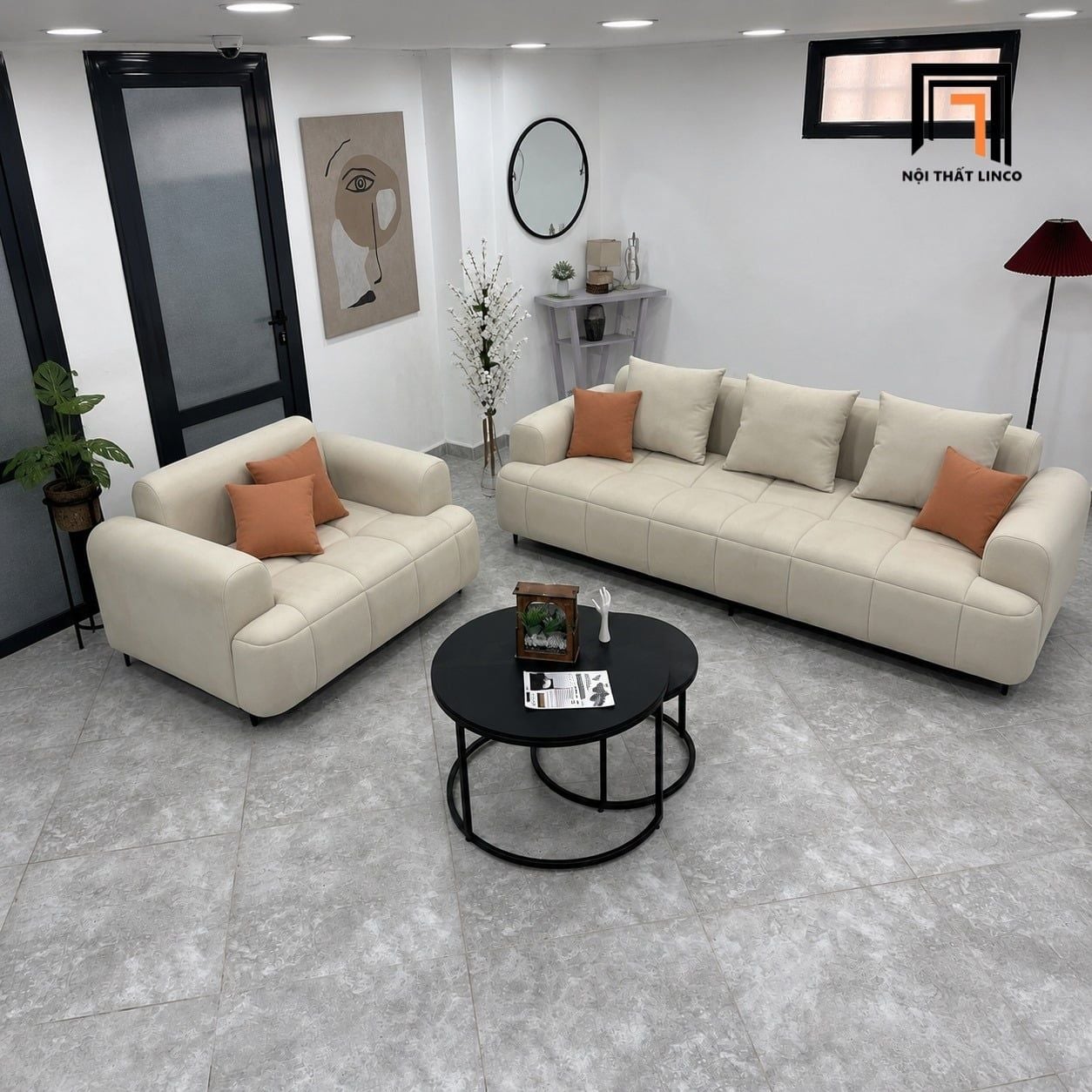  Bộ sofa phòng khách KT117 Camiel thiết kế thanh lịch 
