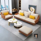  Sofa KT103 Yank phối màu vải nỉ hiện đại cho phòng khách 