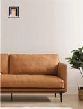  Ghế sofa da công nghiệp màu nâu BHQ1 Cordova dài 2m hiện đại 