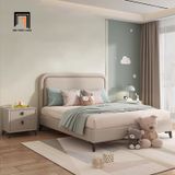  Giường ngủ bọc da xinh xắn GN106 Mooers cho gia đình trẻ 