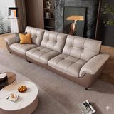  Ghế sofa băng phòng khách cao cấp BHQ75 Yolande 2m5 bọc da 