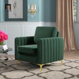  Ghế sofa đơn màu vàng chanh DT103 Cedar trang trí shop tiệm 