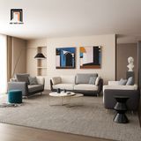  Ghế sofa băng dài 2m2 BT45 Mixco phối màu vải sang trọng 