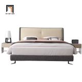  Giường ngủ phối màu vải nỉ trẻ trung GN121 Ginlet 1m6 giá rẻ 