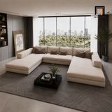  Sofa chữ U đẹp UT67 Loren 3m phong cách trẻ trung 