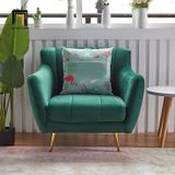  Ghế sofa đơn 1 người ngồi nhỏ gọn DT73 Calmon vải nhung đẹp 