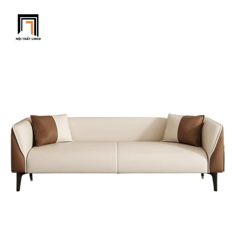  Ghế sofa văng da chống mực BHQ59 Teresa 2m phối màu đẹp 