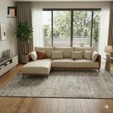  Bộ ghế sofa góc L da trẻ trung GT298 Nieto 2m2 x 1m6 giá rẻ 