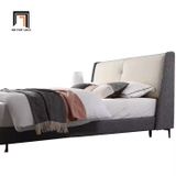  Giường ngủ phối màu vải nỉ trẻ trung GN121 Ginlet 1m6 giá rẻ 