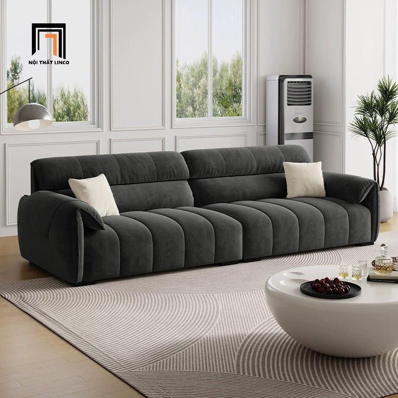  Ghế sofa văng xinh vải nhung BHQ2 Samdy 2m4 cho tiệm shop 