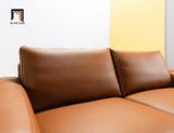  Sofa băng 2m da giả màu nâu BHQ40 Palmas căn hộ chung cư 