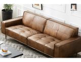  Ghế sofa băng đôi da Pu bóng BHQ56 Tanok 2m cho căn hộ 