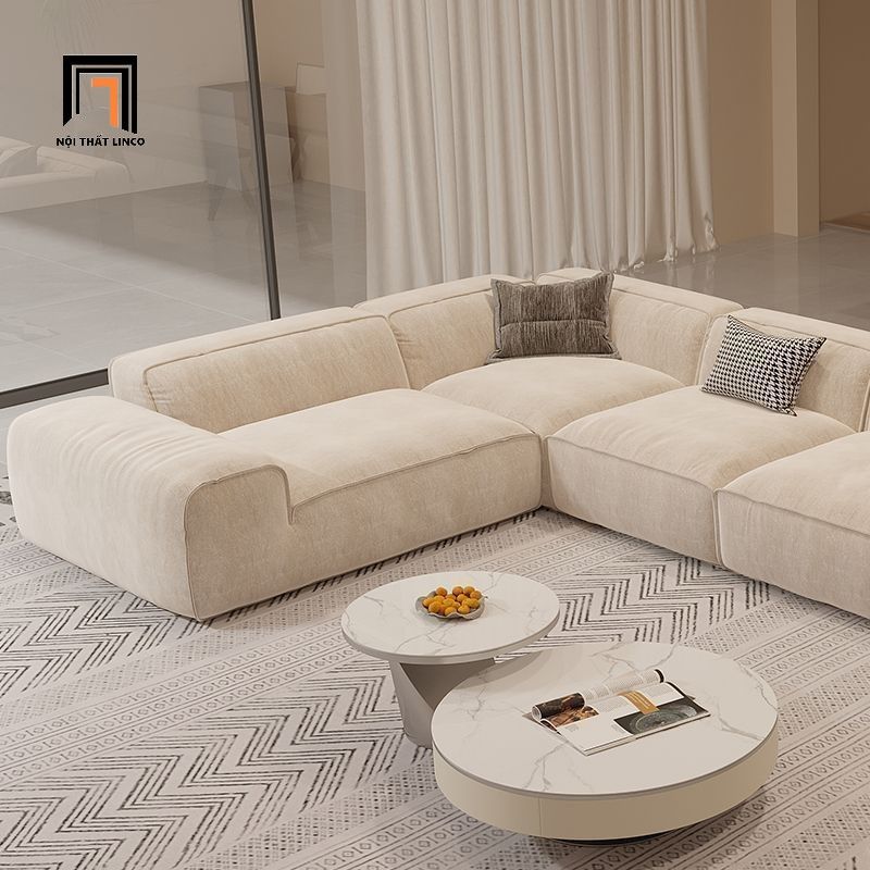  Bộ ghế sofa U UT42 Ceasar 3m7 kiểu dáng hiện đại cao cấp 