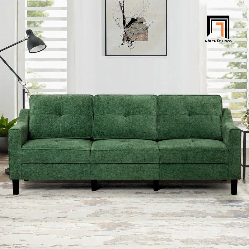  Ghế sofa văng nỉ dài 2m2 BT79 Colaxing phòng khách gia đình 
